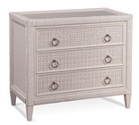 Coral Bay Nightstand in Frost