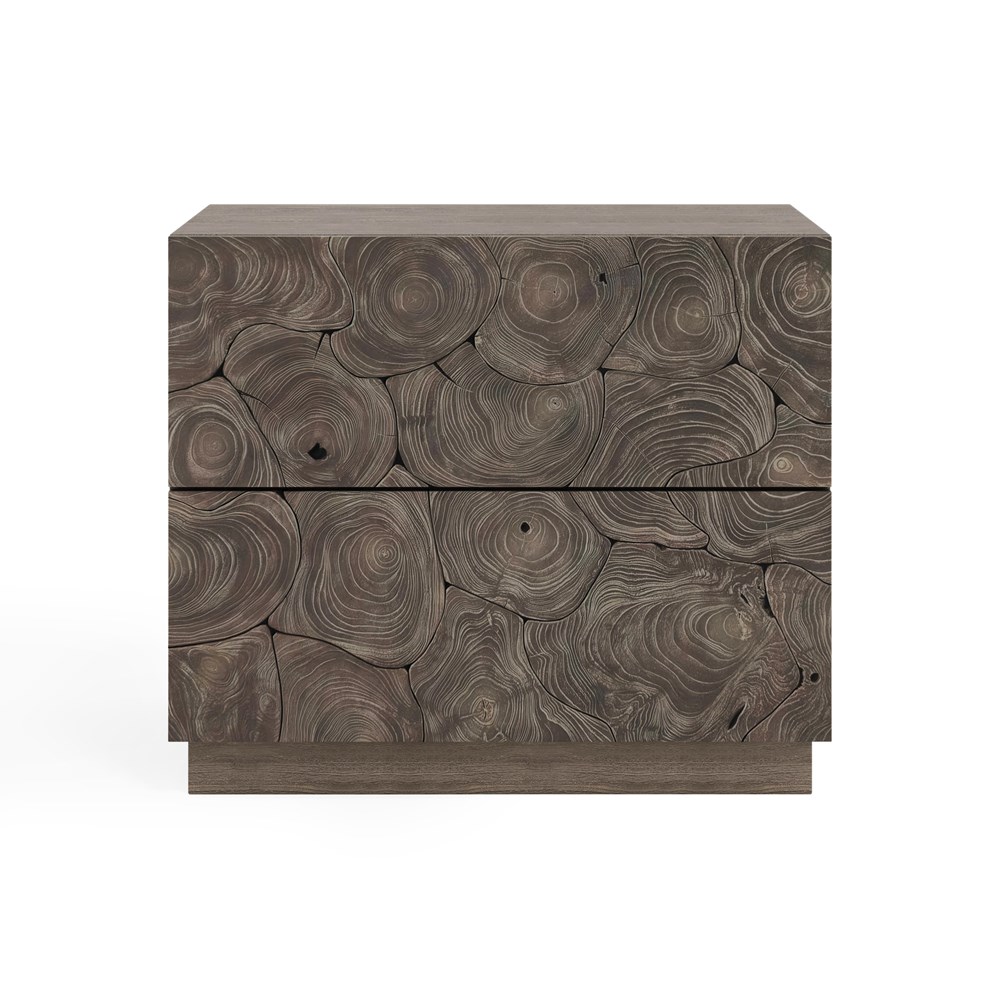 Calavaras Nightstand - Smoked Truffle