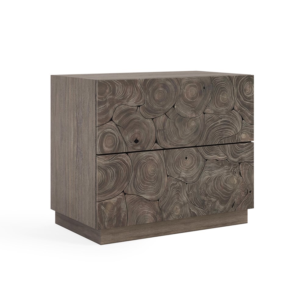 Calavaras Nightstand - Smoked Truffle