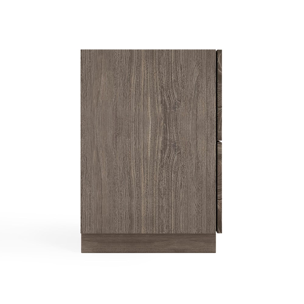 Calavaras Nightstand - Smoked Truffle