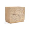 Calavaras Nightstand - Bleached Teak