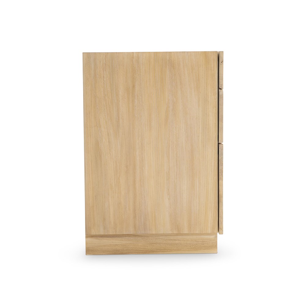 Calavaras Nightstand - Bleached Teak