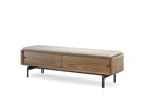 Linq Storage Bench - Natural Walnut/Almond