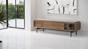 Linq Storage Bench - Natural Walnut/Almond