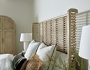 Surfrider King Rattan Bed