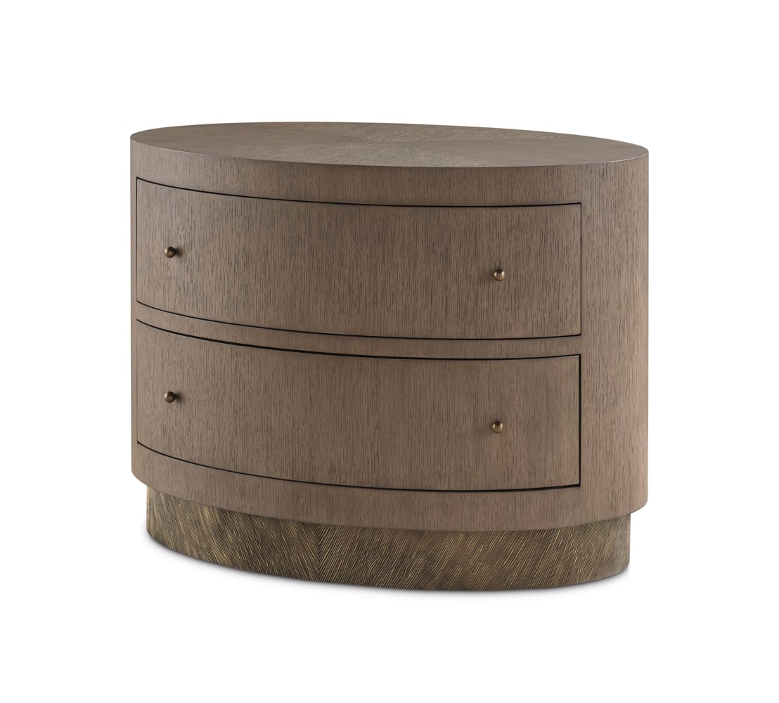 Mayon Nightstand with Two Drawers