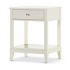 Cheryl One Drawer Nightstand - White
