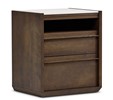 Clark 2 Nightstand With Open Shelf Clark 2 Nightstand With Open Shelf