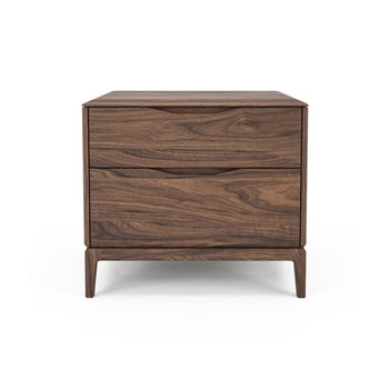 River Nightstand with Two Drawers