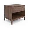 River Nightstand with One Drawer