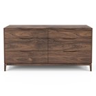 River Nightstand with Two Drawers