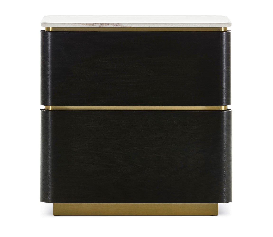 Lucas 2 Drawer Nightstand