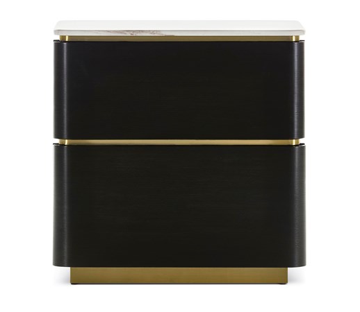 Lucas 2 Drawer Nightstand