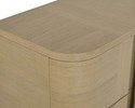 Carino Two Drawer Nightstand - Sand Cerused