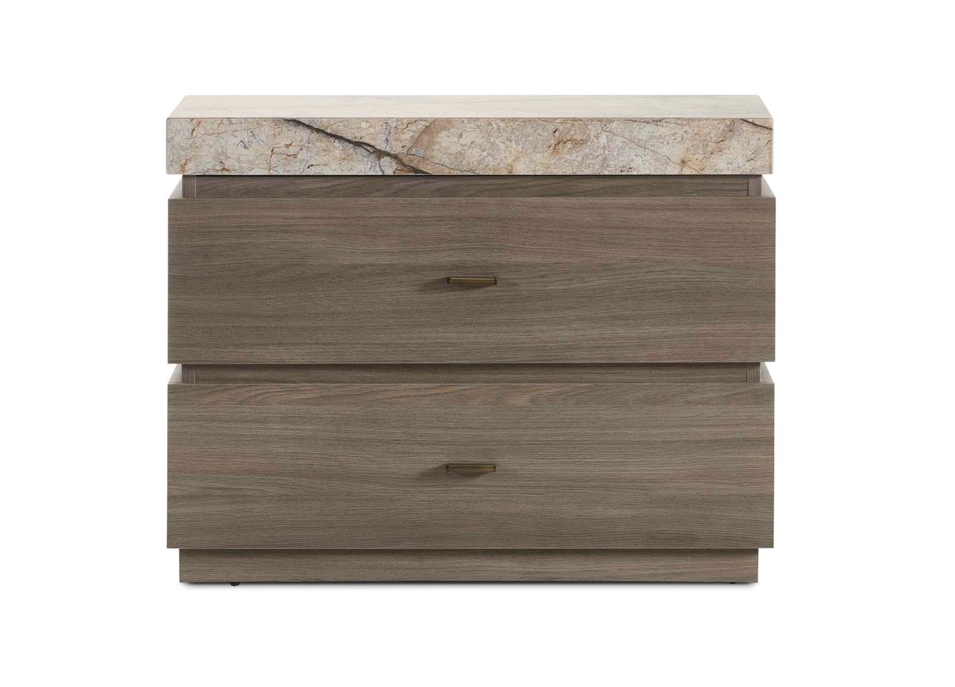 Goya Large Two Drawer Nightstand