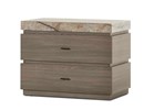 Goya Large Two Drawer Nightstand