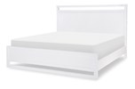 Siesta Key King Panel Bed - Polar White : bedroom : beds & headboards ...