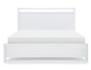 Siesta Key King Panel Bed - Polar White