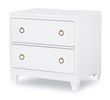 Siesta Key Nightstand - Polar White