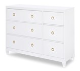 Siesta Key King Panel Bed - Polar White