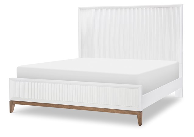 Melrose Sculpted Panel King Bed