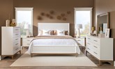 Melrose Sculpted Panel King Bed Melrose Sculpted Panel King Bed