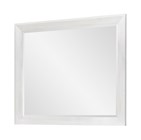 Egret Mirror - Sand Dollar White