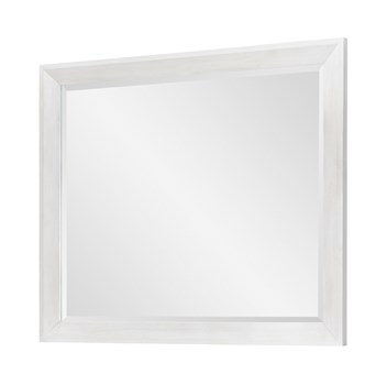 Egret Mirror - Sand Dollar White