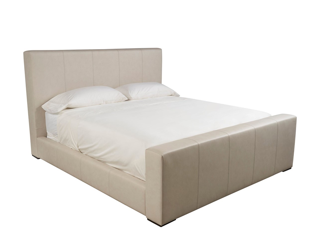 Bowie King Leather Bed