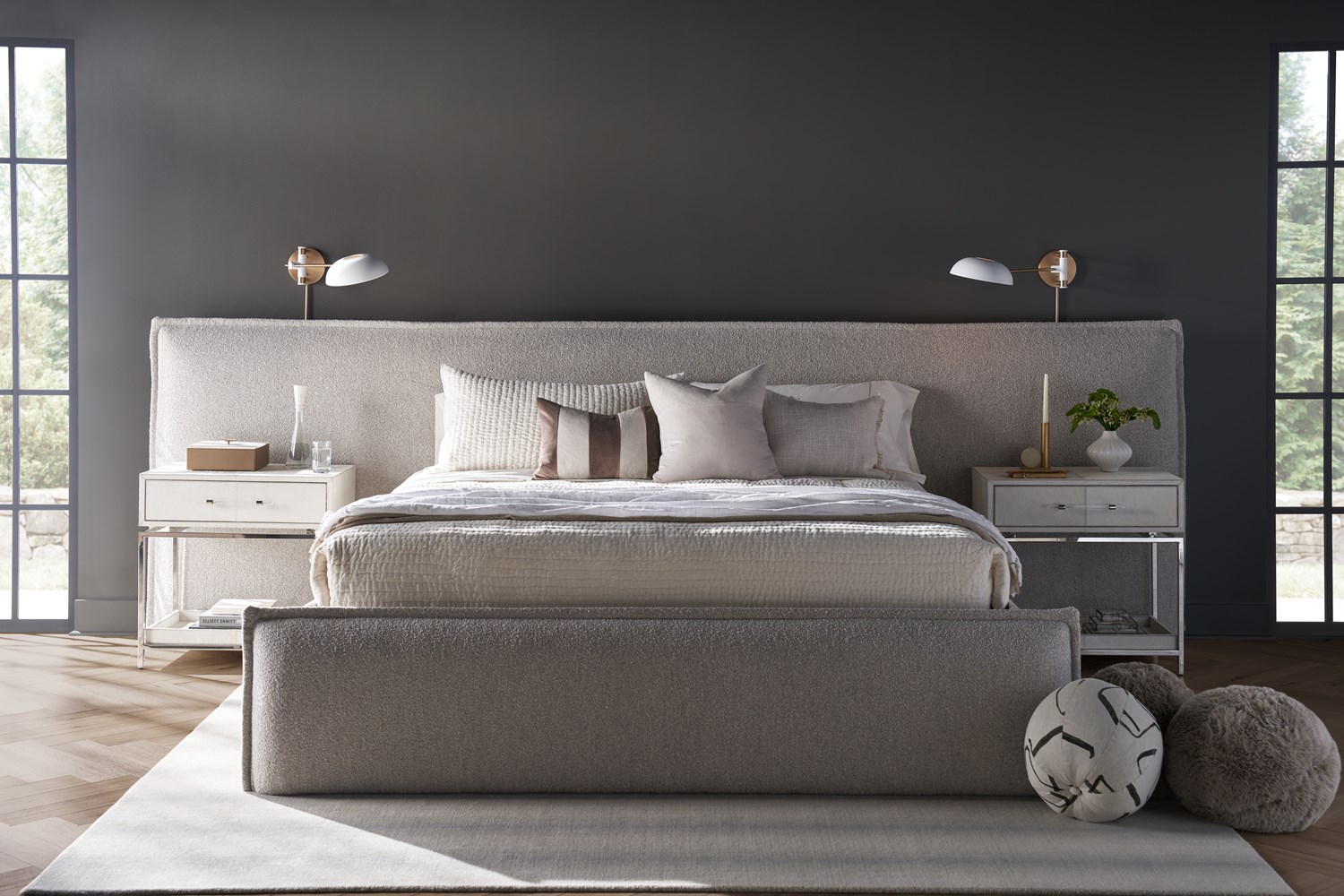Lux Wall King Bed