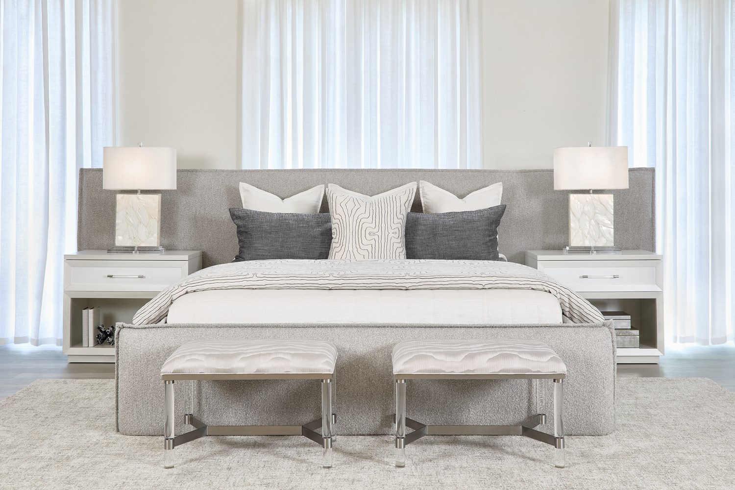 Lux Wall King Bed