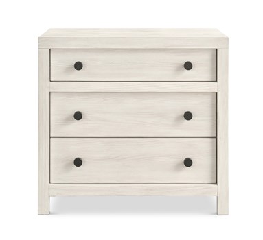 River Rock Three Drawer Nightstand