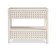 River Rock Lattice Nightstand