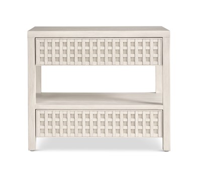 River Rock Lattice Nightstand River Rock Lattice Nightstand
