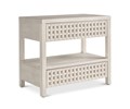 River Rock Lattice Nightstand