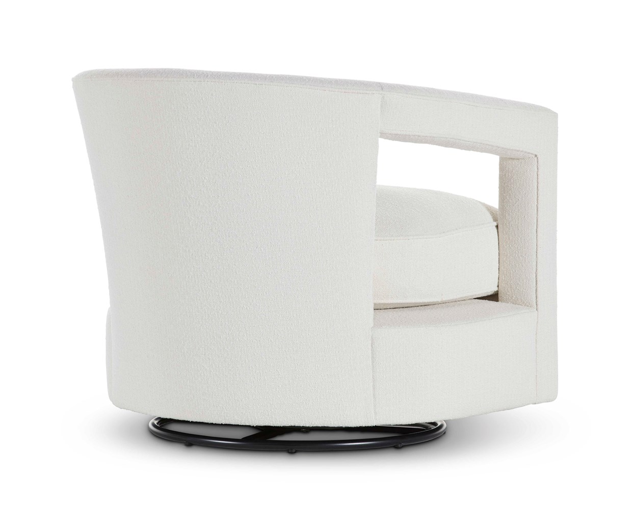 Vero Outdoor Swivel Chair - White
