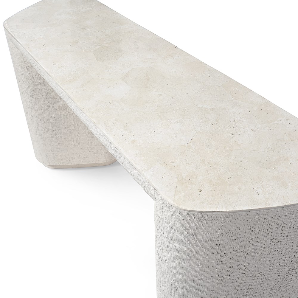 Holland Outdoor Console Table - White