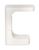 Collins End Table - Stone White