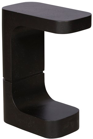 Collins End Table - Cinder