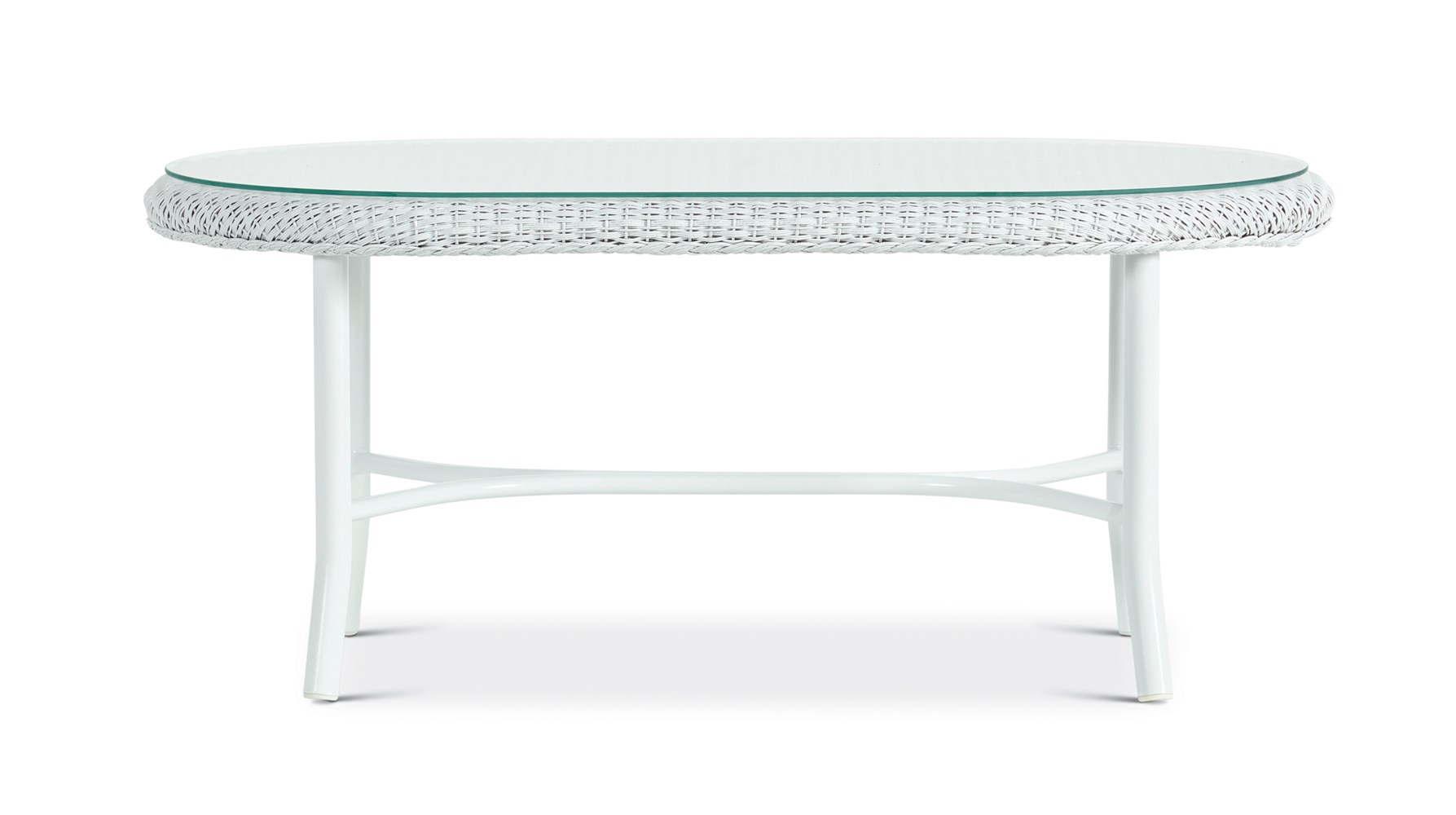 43" Oval Outdoor Cocktail Table