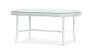 43" Oval Outdoor Cocktail Table