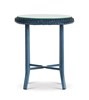 20" Round End Table - Denim Blue