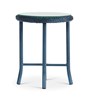 20" Round End Table - Denim Blue