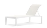 Orion Chaise Lounge - White