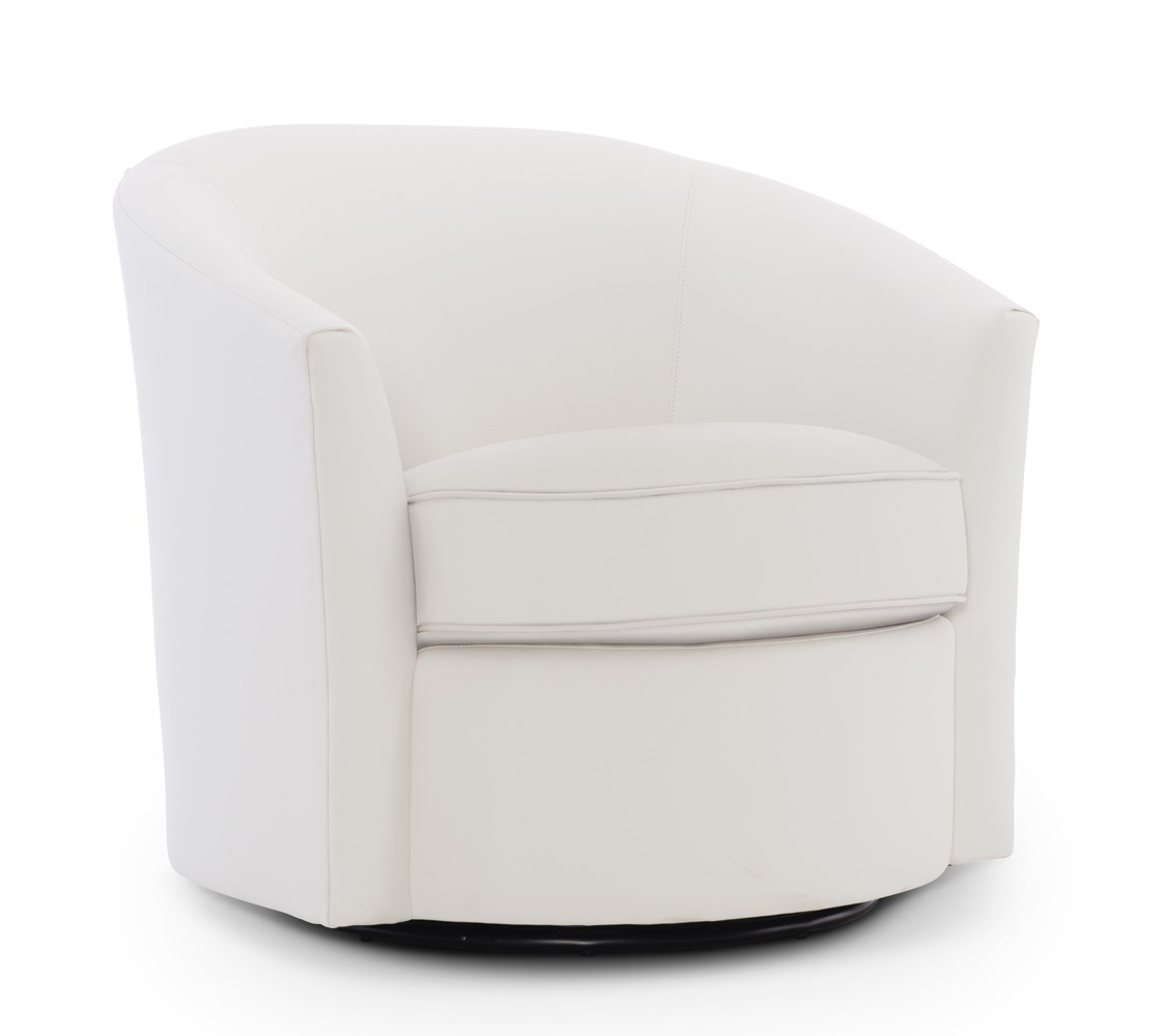 Albion Leather Swivel Chair