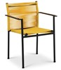 Julian Stackable Arm Chair - Lemon