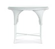 34" Round Outdoor Dining Table - White
