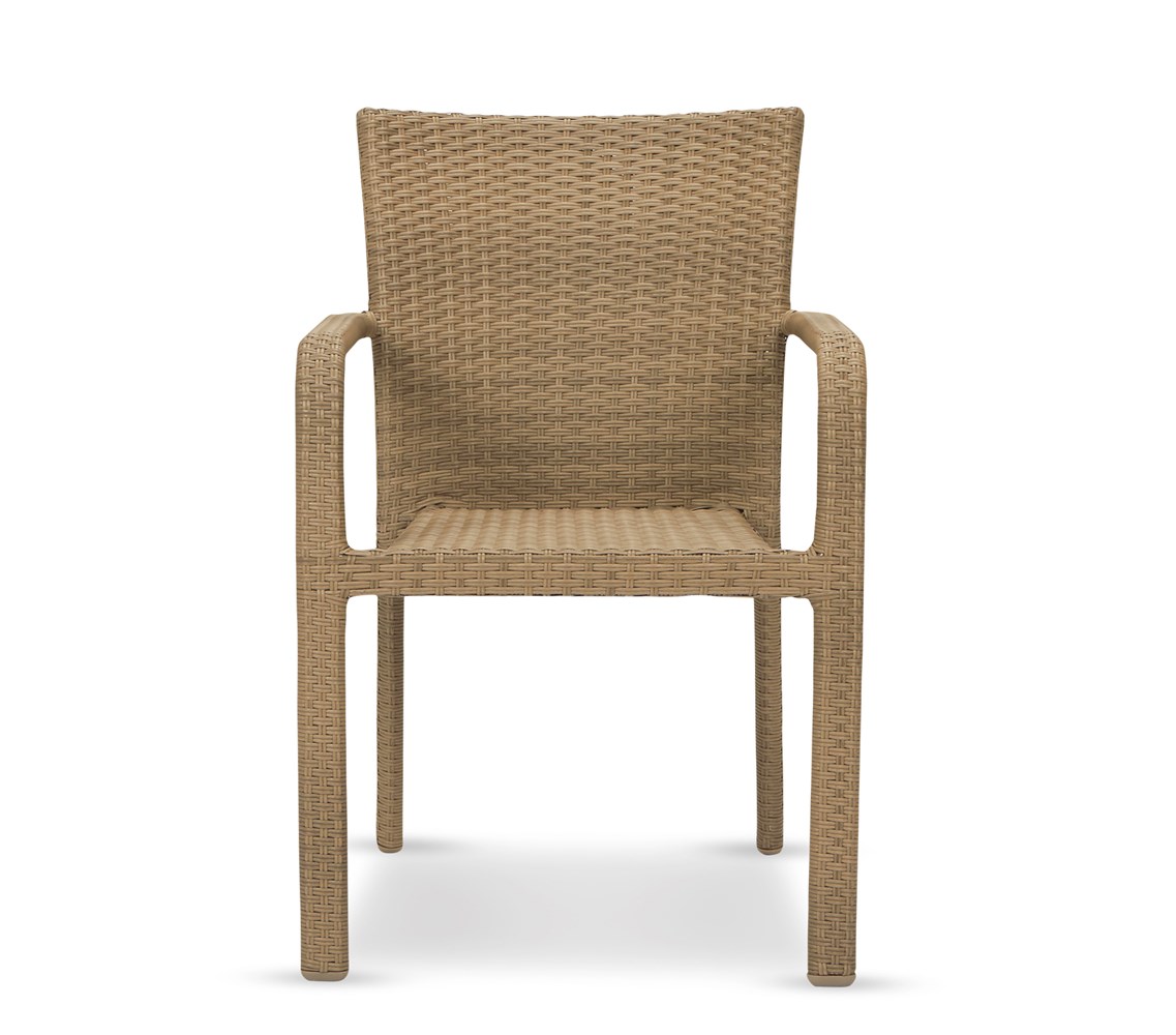 Napa Bistro Stackable Chair - Driftwood