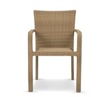 Dining Bistro Stackable Chair-Roasted Pecan