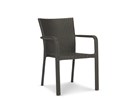 Dining Bistro Stackable Chair-Roasted Pecan